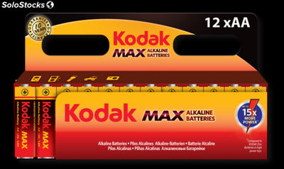 Pilhas Kodak max AA LR6 (12)
