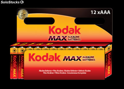 Pilhas Kodak max AAA LR3 (12)
