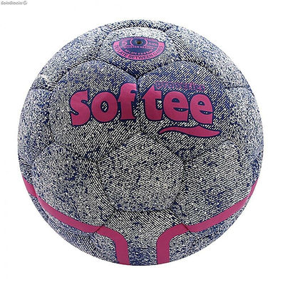 Piłka Nożna DENIM Softee 80663 Różowy Syntetyczny (5)