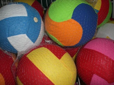 piłka pokryta tkaniną mix kolorów (5230)