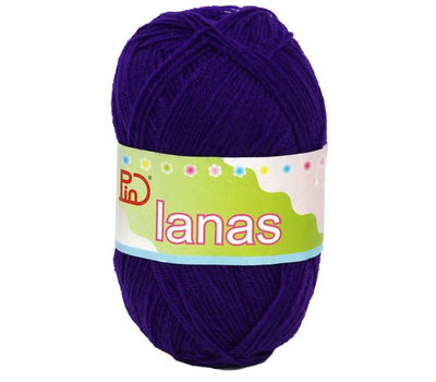 Pin - Ovillo de lana para tejer de color violeta 467