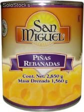 Piñas rebanadas 6/3100