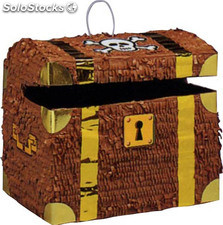 Pinata coffre de pirate 30 cm