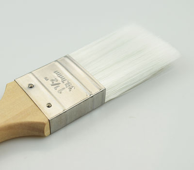 Pinceau plat 38 mm long manche en bois - Photo 3