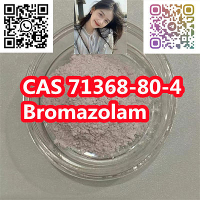 pink color 71368-80-4 Bromazolam powder in stock - Photo 5