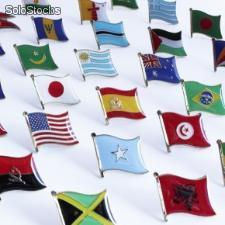 Pins De Banderas De Países, Comunidades y Ciudades