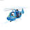 Pinypon Action Helicóptero de Policía - 1