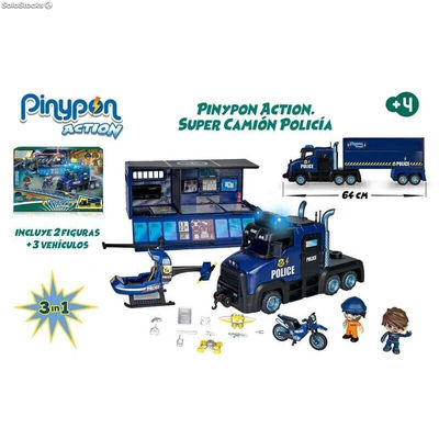 Pinypon Action Súper Camión Policía - Foto 2