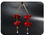 Pinzas para pezones adornadas con perlas y colgantes de hojas de color rojo - Foto 3