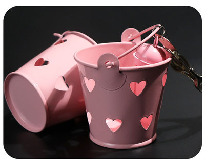 Pinzas para pezones huecas en forma de corazón rosa - Foto 5