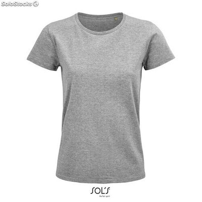 Pioneer women t-shirt 175g gris chiné l MIS03579-gm-l