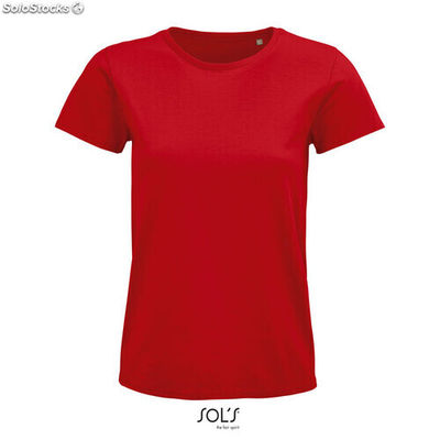 Pioneer women t-shirt 175g Rouge l MIS03579-rd-l