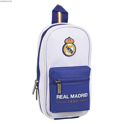 Piórnik w kształcie Plecaka Real Madrid C.F. 1 Niebieski Biały 12 x 23 x 5 cm (3