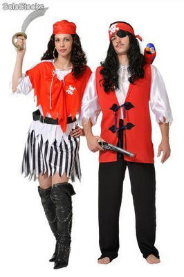 Piratin Speziales Damen Kostüm