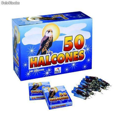 Pirotecnia halcones 50