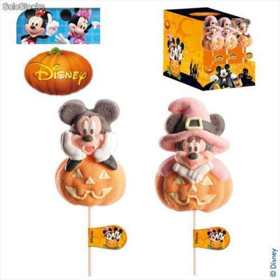 Piruleta Nube Halloween Mickey &amp; Minnie Mouse
