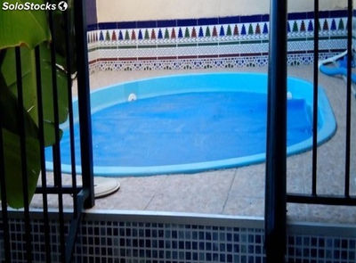 piscina em poliéster modelo: pasl 3.70 oval