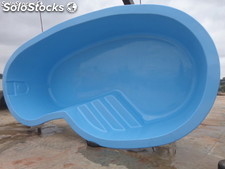 piscina em poliéster modelo: pasl 6.90 r