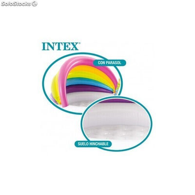 Piscina Hinchable Unicornio con Parasol INTEX - Foto 3