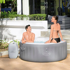 Piscina Spa Lay-Z-Spa St. Lucia 170x66 cm. con 110 Airjets. Calefactable hasta