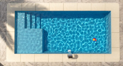 piscinas de poliester rectangular