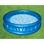 Piscine gonflable ronde - d 188 x h 46 cm - vinyle - bleu - 1