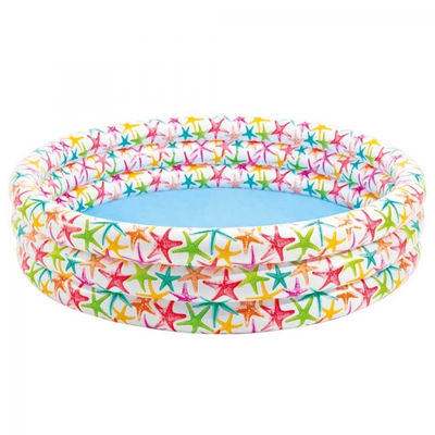 Piscine ronde décorée - d 168 cm - intex - piscine gonflable