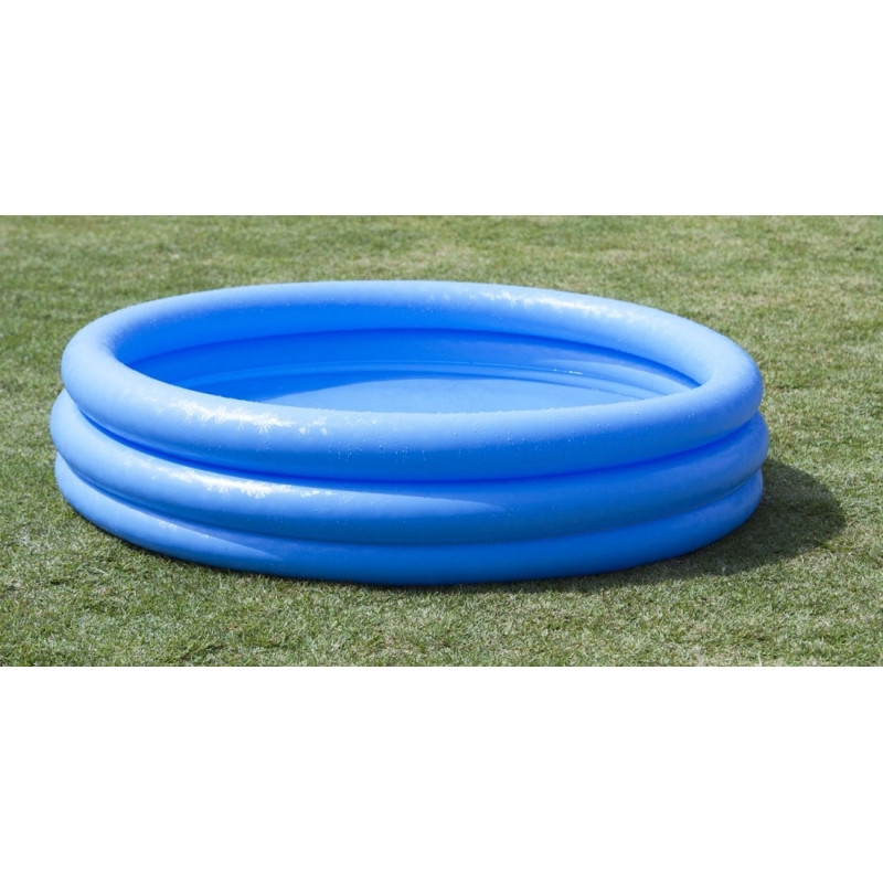 Piscine Ronde Gonflable Intex Bleu