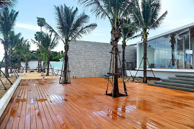 Piso de bambu maciço para piso carbonizado horizontal interno 100% bambu - Foto 3
