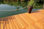 Piso de bambu natural sólido para mobiliário doméstico do terraço - Foto 3