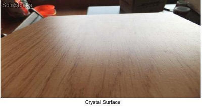 Pisos flotantes laminados con Crystal surface y Glossy surface
