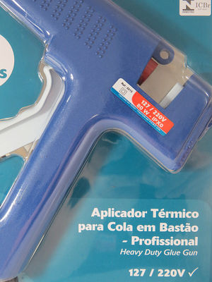Pistola De Cola Quente Bivolt 80w Aplicador Silicone Bastão - Foto 4