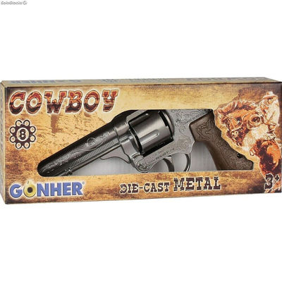 Pistola di Petardi Gonher Argentato Cowboy - Foto 5