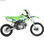 Pit bike Apollo RFZ Rookie 140cc 17/14 XL con radiador_verde - 1
