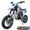Pit Bike Infantil KXD 125cc semi automática - Sin Montar, Rosa - 1