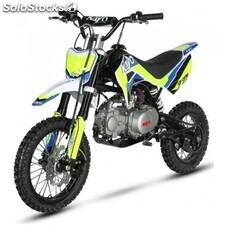 Pit bike Kayo TD125 14/12 cambio manual 4 marchas y arranque a pedal