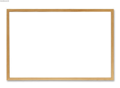 Pizarra Blanca con marco de madera (30 x 40 cm) - Sistemas David - Foto 2