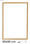 Pizarra Blanca con marco de madera (60 x 90 cm) - Sistemas David - 1