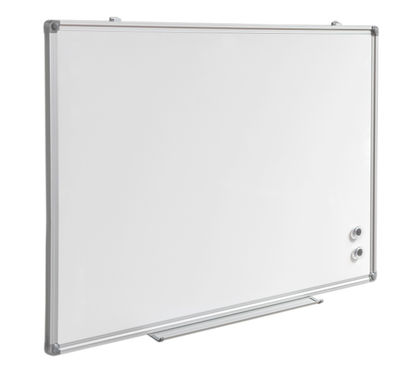 Pizarra blanca magnética con marco en aluminio (60 x 90 cm) - Sistemas David