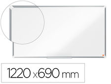 Pizarra blanca nobo premium plus acero lacado formato panoramico 55/&#39; magnetica
