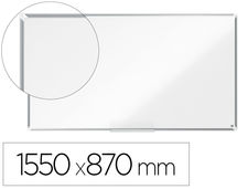 Pizarra blanca nobo premium plus acero lacado formato panoramico 70/&#39; magnetica