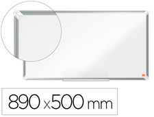 Pizarra blanca nobo premium plus acero vitrificado formato panoramico 40/&#39;