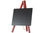 Pizarra negra liderpapel caballete madera superficie para rotuladores tipo tiza - Foto 2