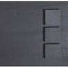 Pizarra negro antracita eco* 1ª 60x30x1.3 interiores