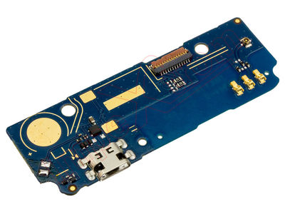 Placa auxiliar inferior com conector micro USB para Board help lower con micro