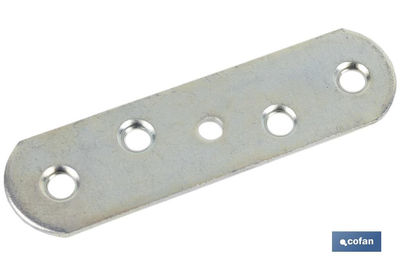 Placa de unión para paneles | Fabricada en acero zincado | Accesorio de fijación