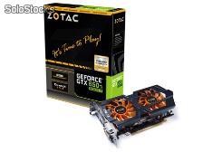 Placa de vídeo 2gb geforce zotac nvidia gtx 650 Ti boost 192bits 6008mhz / 993mh