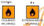 Placa e Etiquetas para caminhão de transportes perigosos - 5
