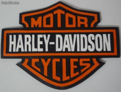 Placa em Resina Harley-Davidson