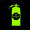 Placa fotoluminescente extintor abc - Foto 2